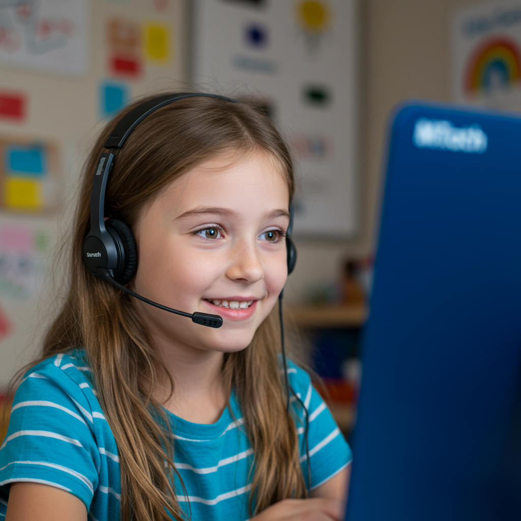 Djeca sarađuju online tokom časa programiranja